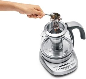 img 1 attached to 🍵 Breville BTM500CLR Smart Tea Infuser Compact Tea Maker: Stainless Steel 8.3" X 8.3" X 9.3