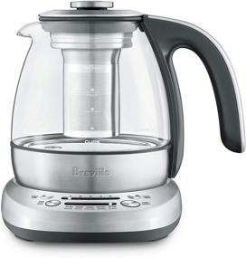 img 4 attached to 🍵 Breville BTM500CLR Smart Tea Infuser Compact Tea Maker: Stainless Steel 8.3" X 8.3" X 9.3