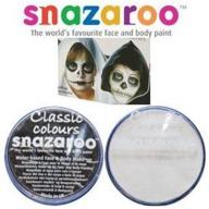 snazaroo black & white water based face & body paint set for halloween fancy dress - enhanced seo logo