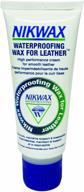 nikwax leather waterproofing wax, 3.4 oz logo