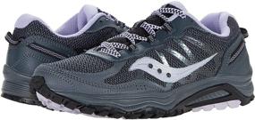 img 1 attached to Saucony Women's Running Shoes in Charcoal Lavender for Enhanced Performance