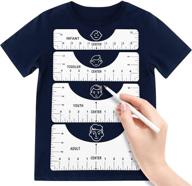 👕 ultimate tshirt ruler tool: perfect center alignment every time! logo