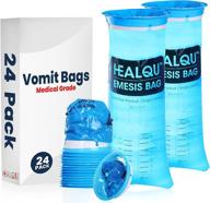 🤮 1000ml blue emesis disposable vomit bag logo