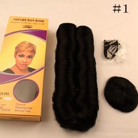 img 2 attached to Extension Peerless Peruvian Brazilian Multi Layered Hair Care and Hair Extensions, Wigs & Accessories