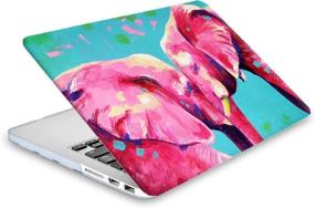 img 3 attached to Bizcustom Hard Painting Case For MacBook Pro 16 Inch 2019 Model A2141 With Retina And Touch Bar ID Rubberized Customize Pattern Cover And Keyboard Skin (Elephants)