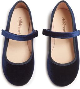 img 4 attached to 👧 Stylish and Comfortable Childrenchic Mary Jane Flats: Shoes for Girls (Infant, Toddler, Little Kid)