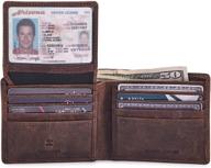 cochoa bifold wallet with window for men: optimized accessories for wallets, card cases & money organizers logo