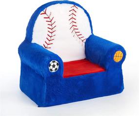 img 2 attached to 🪑 Спортивное кресло в фигурной форме для детей Heritage