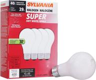 🏠 sylvania home lighting a19 led bulb - 40 watts, warm white (2700k) логотип