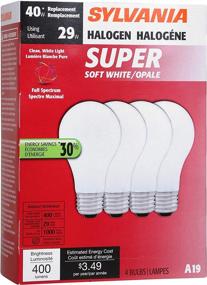 img 2 attached to 🏠 SYLVANIA Home Lighting A19 LED Bulb - 40 Watts, Warm White (2700K)