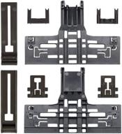 🔧 upgraded monkemon 8 pack: w10546503 upper rack adjuster for whirlpool dishwashers logo