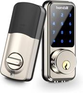 🔒 enhanced security with smart lock keyless entry deadbolt door lock - hornbill smart lock front door логотип