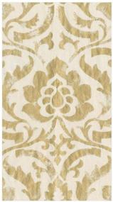 img 1 attached to 🧻 Caspari Ivory Baroque Paper Guest Towel Napkins - 2 Packs of 15 - Improved SEO