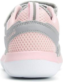 img 1 attached to 🏃 Lightweight Breathable Running Shoes for Toddler Boys and Girls by BODENSEE