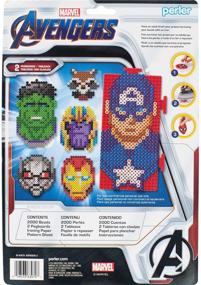 img 2 attached to 🔮 Perler Marvel Avengers Fusion Bead Kit, 2004pc, 4 Patterns, Multicolored