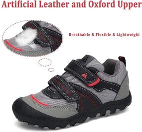 img 3 attached to Trekking Outdoor Fashion Sneaker Lightweight Boys' Shoes