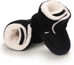 img 1 attached to 👶 TIMATEGO Gripper Slipper Booties for Newborn Boys' Shoes