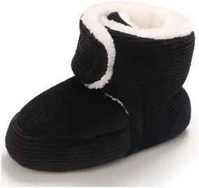 img 4 attached to 👶 TIMATEGO Gripper Slipper Booties for Newborn Boys' Shoes