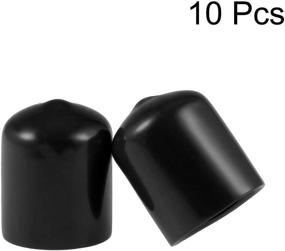 img 2 attached to Uxcell Rubber Flexible Thread Protectors Power & Hand Tools for Power Tool Parts & Accessories