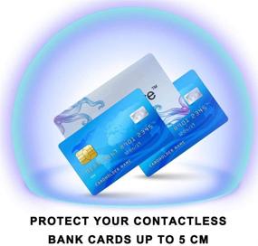 img 3 attached to 🔒 Защитите свою конфиденциальность с E-SDS набором Data Protector Kit: USB Data Blocker, RFID Blocking Cards, Webcam Cover для предотвращения кражи данных