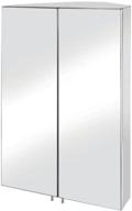 croydex wc766105az avisio stainless steel medicine cabinet logo