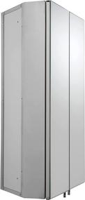 img 1 attached to Croydex WC766105AZ Avisio Stainless Steel Medicine Cabinet