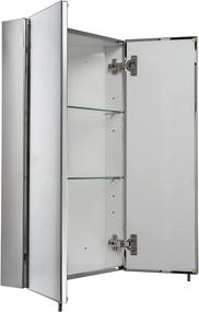 img 2 attached to Croydex WC766105AZ Avisio Stainless Steel Medicine Cabinet