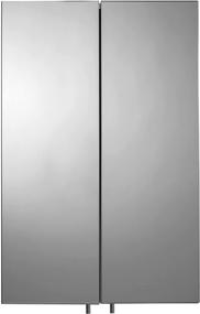 img 3 attached to Croydex WC766105AZ Avisio Stainless Steel Medicine Cabinet