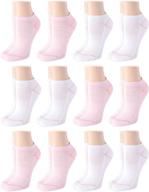 🧦 stay comfortably cool with warner's women's play it cool cooling low cut cushion socks logo