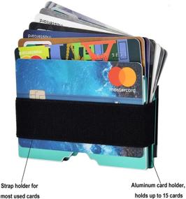 img 1 attached to 👝 Lindenle Minimalist Wallet Holder: Stylish Protection for Men's Wallets, Card Cases & Money Organizers