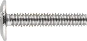 img 1 attached to 🔩 Hillman 831494 Stainless Steel Hurricane Bolts 1/4" x 2" - Bulk Pack of 100 High-Quality Fasteners