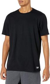 img 3 attached to 👕 Russell Athletic Men's Cotton Performance Short Sleeve T-Shirt: Optimal Comfort and Style for Active Men