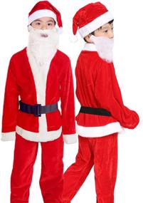 img 3 attached to 🎅 Festive Charm: VeMee Santa Claus Costume for a Merry Christmas