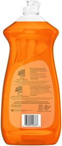 img 2 attached to 🍊 Ajax Orange Triple Action Dish Liquid, 28 Fl Oz