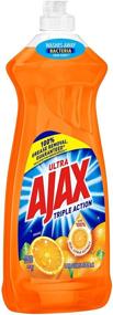 img 3 attached to 🍊 Ajax Orange Triple Action Dish Liquid, 28 Fl Oz