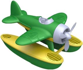 img 4 attached to Зеленые игрушки гидросамолет Цветной плавающий гидросамолет