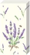 ihr tissues 15 count bouquet lavender logo