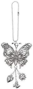 img 1 attached to 🦋 Butterfly Zinc Car Charm - Brand New