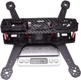 img 3 attached to 🕊️ Readytosky 250mm FPV Racing Drone Frame: 5 Inch Carbon Fiber Quadcopter Kit with 4mm Arms & Lipo Battery Strap