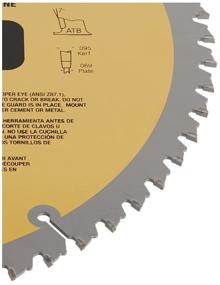 img 1 attached to DEWALT DW3126 12-Inch Miter Saw Blade - Fine Finish, 60-Tooth Blade