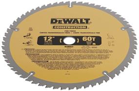 img 2 attached to DEWALT DW3126 12-Inch Miter Saw Blade - Fine Finish, 60-Tooth Blade