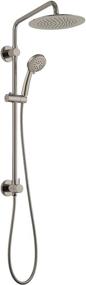 img 4 attached to 🚿 PULSE ShowerSpas 1088-BN SeaBreeze II System - 8-Inch Rain Showerhead, Slide Bar, Multi-Function Hand Shower - Brushed Nickel Finish - 2.5 GPM