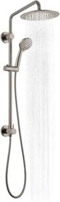 img 1 attached to 🚿 PULSE ShowerSpas 1088-BN SeaBreeze II System - 8-Inch Rain Showerhead, Slide Bar, Multi-Function Hand Shower - Brushed Nickel Finish - 2.5 GPM