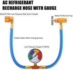 img 3 attached to JIFETOR Refrigerant Recharge Conditioning Measuring Tools & Equipment