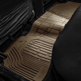 img 2 attached to 🚗 FH Group F11322TAN Tan All Weather Trimmable Floor Mat (Supreme): Protect Your Vehicle with this Durable and Customizable Floor Mat