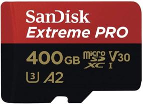 img 2 attached to SanDisk 400GB Micro SDXC Карта памяти Extreme Pro совместима с GoPro Hero 8 Black