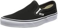 stylish canvas slip-on sneakers for men - vans adult classics logo