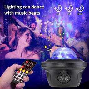 img 3 attached to Starlight Projector Bluetooth Ambience Children