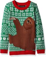 blizzard bay toddler christmas pullover: boys' clothing and sweaters that exude style and comfort logo