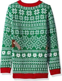 img 1 attached to Blizzard Bay Toddler Christmas Pullover: Boys' Clothing and Sweaters that exude style and comfort
